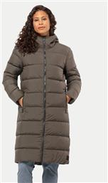 ΜΠΟΥΦΑΝ ΠΟΥΠΟΥΛΕΝΙΟ FROZEN PALACE COAT 1204133 ΚΑΦΕ REGULAR FIT JACK WOLFSKIN από το MODIVO