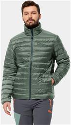 ΜΠΟΥΦΑΝ ΠΟΥΠΟΥΛΕΝΙΟ PILVI DOWN JKT 1207701 ΠΡΑΣΙΝΟ REGULAR FIT JACK WOLFSKIN