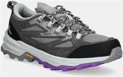 ΠΑΠΟΥΤΣΙΑ CYROX VENT LOW ΧΡΩΜΑ: ΓΚΡΙ, A64090 JACK WOLFSKIN
