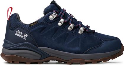 ΠΑΠΟΥΤΣΙΑ ΠΕΖΟΠΟΡΙΑΣ REFUGIO TEXAPORE LOW W 4050821 ΣΚΟΥΡΟ ΜΠΛΕ JACK WOLFSKIN