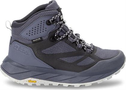 ΠΑΠΟΥΤΣΙΑ ΠΕΖΟΠΟΡΙΑΣ TERRAVENTURE TEXAPORE MID W 4049991 ΓΚΡΙ JACK WOLFSKIN