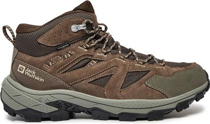 ΠΑΠΟΥΤΣΙΑ ΠΕΖΟΠΟΡΙΑΣ VOJO TOUR TEXAPORE MID M A62072 ΚΑΦΕ JACK WOLFSKIN