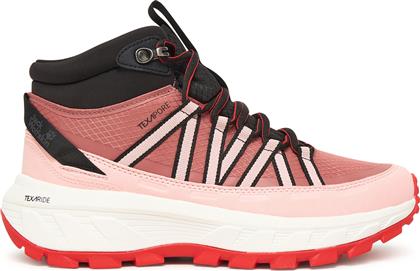 ΠΑΠΟΥΤΣΙΑ ΠΕΖΟΠΟΡΙΑΣ WILD HIKE TEXAPORE MID A65580 ΡΟΖ JACK WOLFSKIN