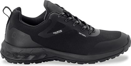 ΠΑΠΟΥΤΣΙΑ ΠΕΖΟΠΟΡΙΑΣ WOODLAND SHELL TEXAPORE LOW 4053841 ΜΑΥΡΟ JACK WOLFSKIN