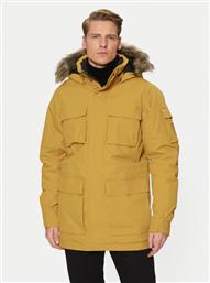 PARKA GLACIER CANYON 1107674 ΚΙΤΡΙΝΟ REGULAR FIT JACK WOLFSKIN