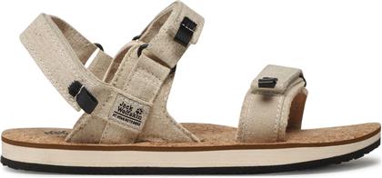 ΣΑΝΔΑΛΙΑ ECOSTRIDE 2 SANDAL W 4051771 ΜΠΕΖ JACK WOLFSKIN