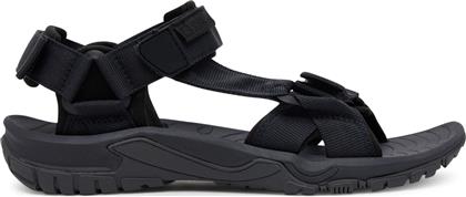 ΣΑΝΔΑΛΙΑ LAKEWOOD RIDE SANDAL M 4019021 ΓΚΡΙ JACK WOLFSKIN