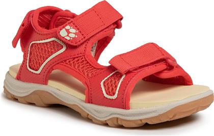 ΣΑΝΔΑΛΙΑ TARACO BEACH SANDAL K 4039531 S ΚΟΚΚΙΝΟ JACK WOLFSKIN από το EPAPOUTSIA