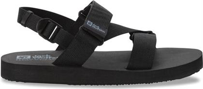 ΣΑΝΔΑΛΙΑ URBAN ENTDECKUNG BELT SANDAL 4056711 ΜΑΥΡΟ JACK WOLFSKIN από το MODIVO