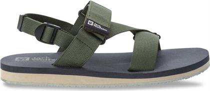 ΣΑΝΔΑΛΙΑ URBAN ENTDECKUNG BELT SANDAL 4056711 ΠΡΑΣΙΝΟ JACK WOLFSKIN