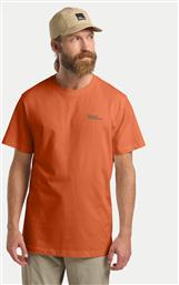 T-SHIRT ESSENTIAL 1808382 ΠΟΡΤΟΚΑΛΙ REGULAR FIT JACK WOLFSKIN