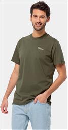 T-SHIRT ESSENTIAL T 1808382 ΧΑΚΙ REGULAR FIT JACK WOLFSKIN