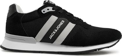 ΑΘΛΗΤΙΚΑ JFESTELLAR 12184143 ΜΑΥΡΟ JACK & JONES από το EPAPOUTSIA