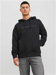 ΜΠΛΟΥΖΑ 12233972 ΜΑΥΡΟ RELAXED FIT JACK & JONES από το MODIVO