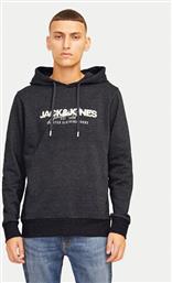 ΜΠΛΟΥΖΑ ALVIS 12256848 ΜΑΥΡΟ STANDARD FIT JACK & JONES