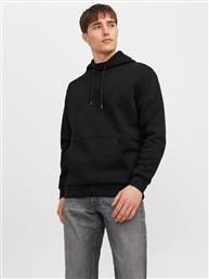 ΜΠΛΟΥΖΑ BRADLEY 12249340 ΜΑΥΡΟ RELAXED FIT JACK & JONES