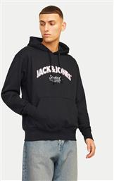 ΜΠΛΟΥΖΑ BRONX 12262919 ΜΑΥΡΟ REGULAR FIT JACK & JONES