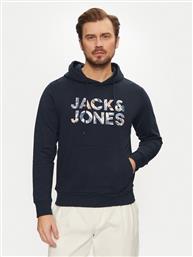 ΜΠΛΟΥΖΑ BRYAN 12268128 ΣΚΟΥΡΟ ΜΠΛΕ RELAXED FIT JACK & JONES