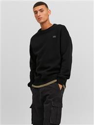 ΜΠΛΟΥΖΑ CLASSIC 12240188 ΜΑΥΡΟ RELAXED FIT JACK & JONES από το MODIVO