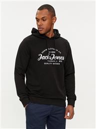 ΜΠΛΟΥΖΑ FOREST 12249237 ΜΑΥΡΟ STANDARD FIT JACK & JONES