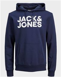 ΜΠΛΟΥΖΑ ΦΟΥΤΕΡ JJECORP LOGO SWEAT HOOD NOOS JACK & JONES