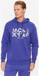 ΜΠΛΟΥΖΑ JAMES 12235338 ΣΚΟΥΡΟ ΜΠΛΕ REGULAR FIT JACK & JONES