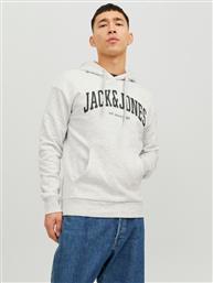 ΜΠΛΟΥΖΑ JOSH 12236513 ΓΚΡΙ STANDARD FIT JACK & JONES