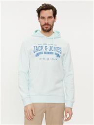 ΜΠΛΟΥΖΑ LOGO 12233597 ΓΑΛΑΖΙΟ STANDARD FIT JACK & JONES