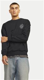 ΜΠΛΟΥΖΑ MYSTIC 12257735 ΜΑΥΡΟ RELAXED FIT JACK & JONES