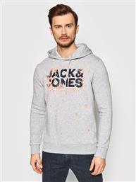 ΜΠΛΟΥΖΑ NEW SPLASH 12200462 ΓΚΡΙ REGULAR FIT JACK & JONES