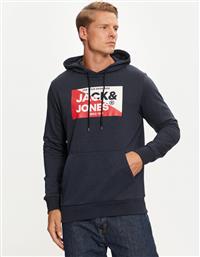 ΜΠΛΟΥΖΑ NOLAN 12256849 ΣΚΟΥΡΟ ΜΠΛΕ STANDARD FIT JACK & JONES