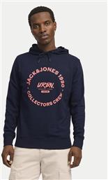 ΜΠΛΟΥΖΑ SIMON 12269353 ΣΚΟΥΡΟ ΜΠΛΕ STANDARD FIT JACK & JONES