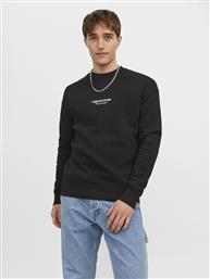 ΜΠΛΟΥΖΑ VESTERBRO 12241694 ΜΑΥΡΟ RELAXED FIT JACK & JONES