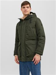 ΜΠΟΥΦΑΝ ΧΕΙΜΩΝΙΑΤΙΚΟ 12235869 ΠΡΑΣΙΝΟ REGULAR FIT JACK & JONES