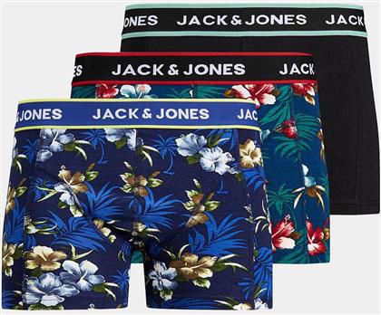 ΜΠΟΞΕΡ JACFLOWER TRUNKS 3 PACK.NOOS JACK & JONES