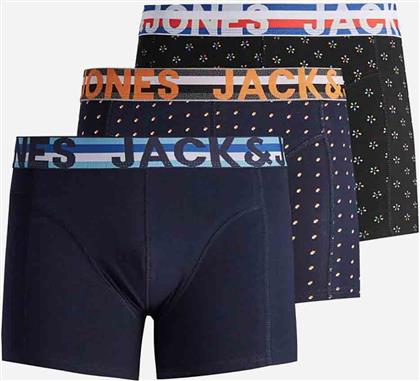 ΜΠΟΞΕΡ JACHENRIK TRUNKS 3 PACK NOOS JACK & JONES