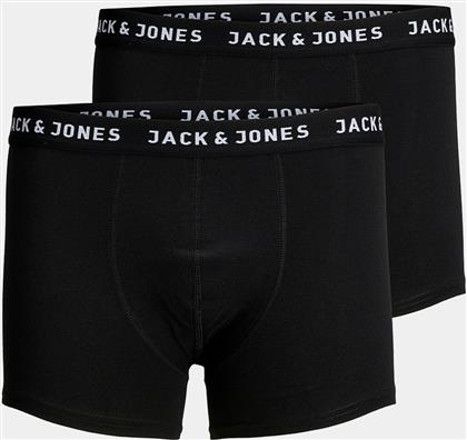 ΜΠΟΞΕΡ JACJON TRUNKS 2 PACK NOOS 12138235-BLACK BLACK JACK & JONES από το POLITIKOS