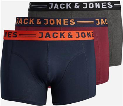 ΜΠΟΞΕΡ JACLICHFIELD TRUNKS NOOS 3 PACK PS JACK & JONES