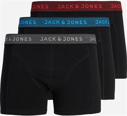 ΜΠΟΞΕΡ JACWAISTBAND TRUNKS 3 PACK NOOS JACK & JONES