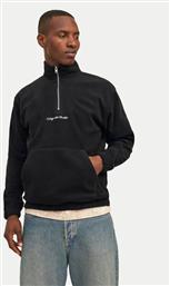 FLEECE VESTERBRO 12262981 ΜΑΥΡΟ RELAXED FIT JACK & JONES