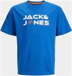 JCOACTIVE GO TEE SS CREW NECK JNR 12235634-BLUE IOLITE BLUE JACK & JONES