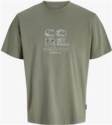 JCOSTANCE FRONT TEXT TEE SS CREW NECK JACK & JONES