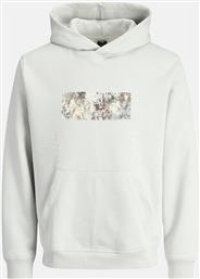 JCOSTANCE TEXT PRINT SWEAT HOOD JACK & JONES