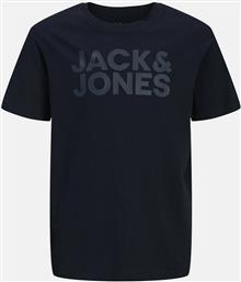 JJECORP LOGO TEE SS O-NECK NOOS JNR JACK & JONES από το SHOPPING HOUSE