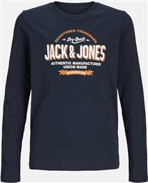 JJELOGO TEE LS O-NECK 2 COL NOOS JNR JACK & JONES