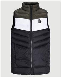 JJESPRINT PUFFER BODYWARMER COLLAR JNR JACK & JONES