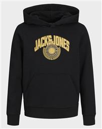 JJKAM VARSITY BRANDING SWEAT HOOD JNR JACK & JONES