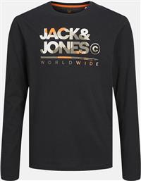 JJLUKE TEE LS CREW NECK JNR JACK & JONES