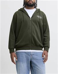 JJMAKOTO SWEAT ZIP HOOD PLS JACK & JONES