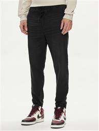 JOGGER GORDON 12249140 ΜΑΥΡΟ TAPERED FIT JACK & JONES